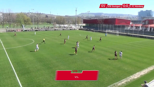 Highlights U19: VfB Stuttgart - 1. FC Nürnberg