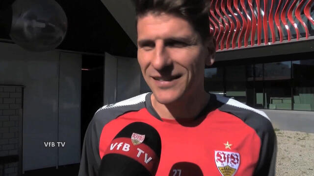 Mario Gomez vor dem Heimspiel gegen Hannover