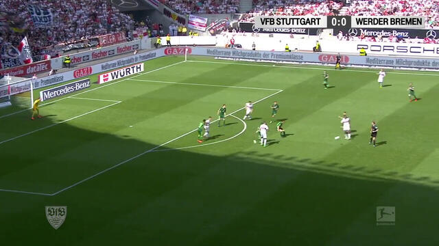 Highlights: VfB Stuttgart  - Werder Bremen