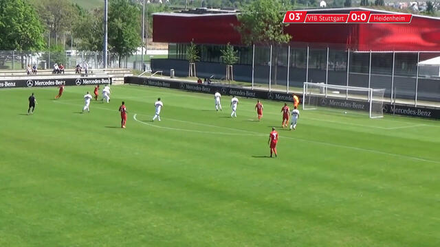 Highlights U19: VfB Stuttgart - 1. FC Heidenheim