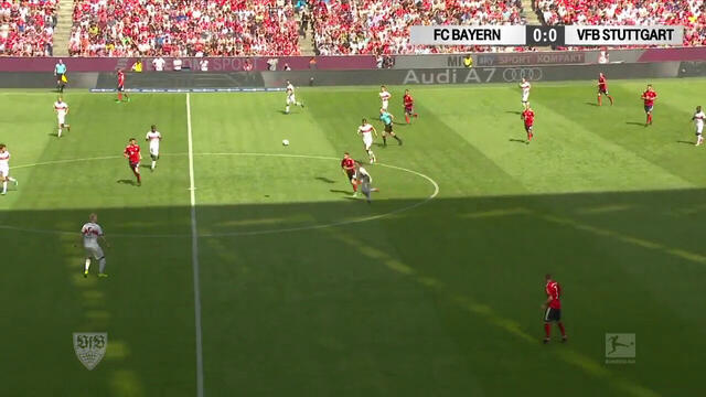 Highlights: FC Bayern München  - VfB Stuttgart