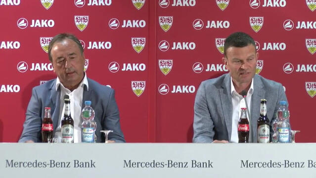 Sonder-PK mit VfB Vorständen