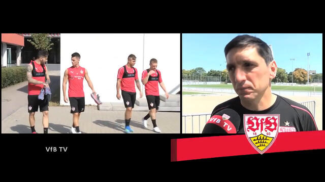 VfB Chefcoach Tayfun Korkut zum Trainingsstart 18/19