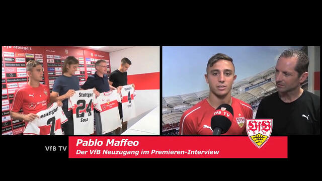 VfB Neuzugang Pablo Maffeo im Interview