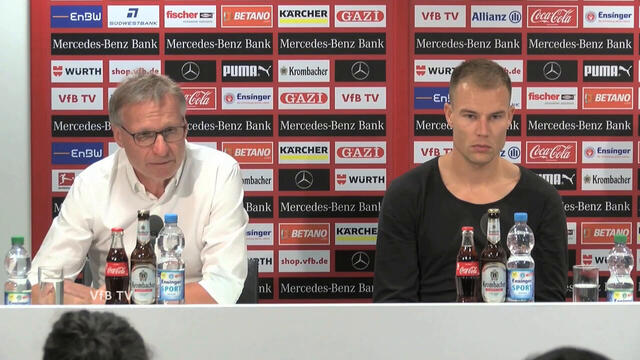 Die PK zur Vertragsverlängerung von Holger Badstuber