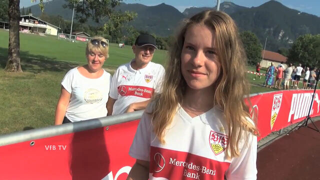 VfB Fan & Geburtstagskind Lulu