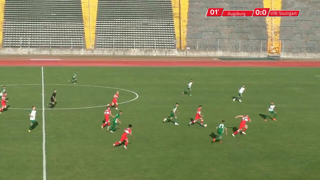 Highlights U19: FC Augsburg - VfB Stuttgart