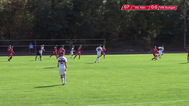 U19: 1. DFB-Pokalrunde FC Viktoria Köln - VfB