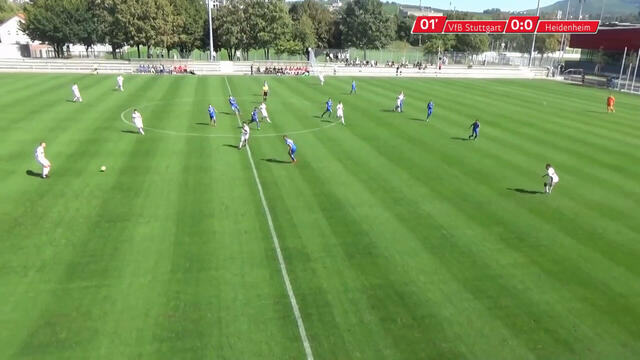 Highlights U17: VfB Stuttgart - 1. FC Heidenheim