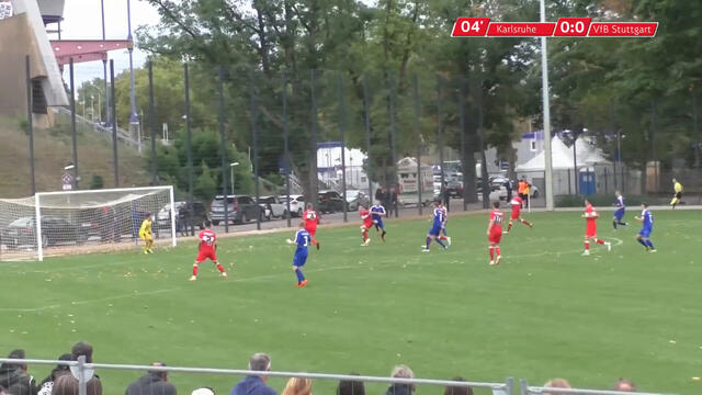 Highlights U17: Karlsruher SC - VfB Stuttgart