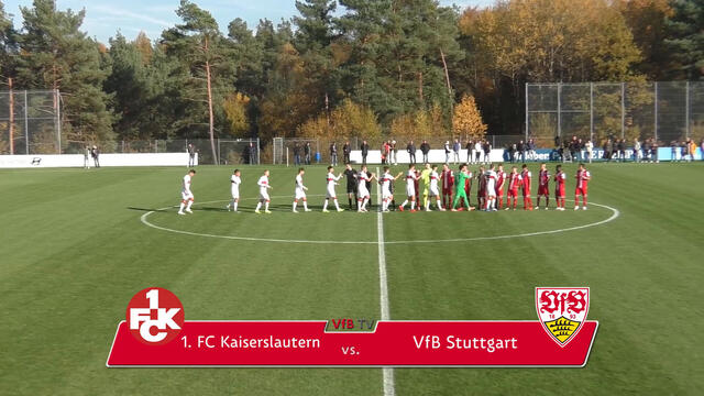 Highlights U19: 1. FC Kaiserslautern - VfB Stuttgart