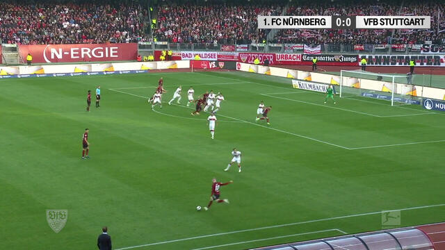 Highlights: Nürnberg  - VfB Stuttgart