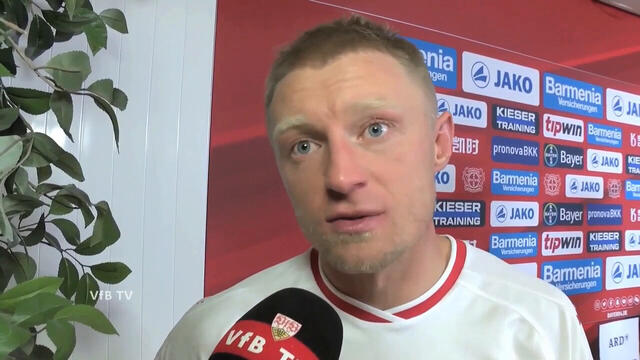 Die Interviews nach dem Spiel gegen Bayer 04 Leverkusen