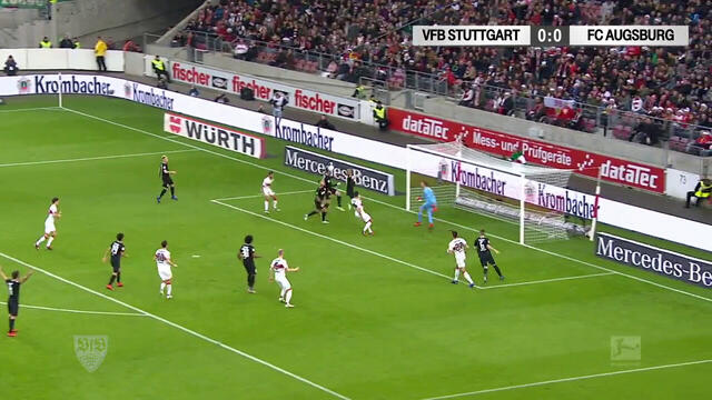 Highlights: VfB Stuttgart  - FC Augsburg