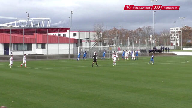 Highlights U19: VfB Stuttgart - TSG Hoffenheim