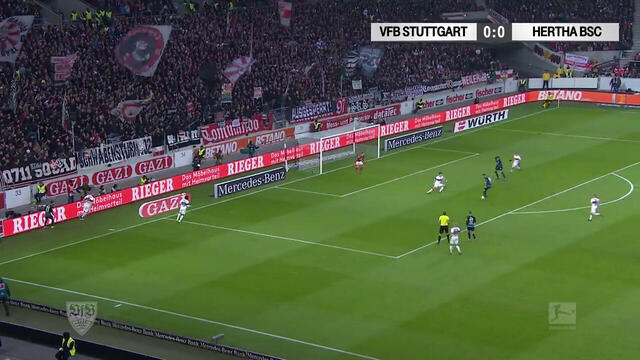Highlights: VfB Stuttgart - Hertha BSC