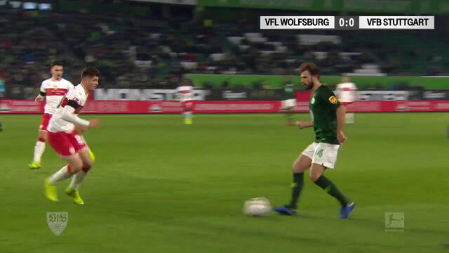 Highlights: VfL Wolfsburg - VfB Stuttgart