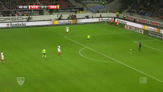 2. Halbzeit: VfB Stuttgart  - FC Schalke 04