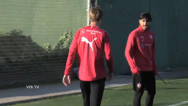 Trainingslager-Update am Mittwoch mit Borna Sosa