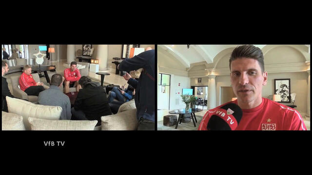 Interview-Marathon mit Mario Gomez in La Manga