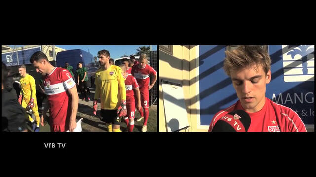 Die Interviews nach dem Testspiel gegen Cercle Brügge
