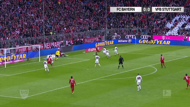 Highlights: FC Bayern München  - VfB Stuttgart