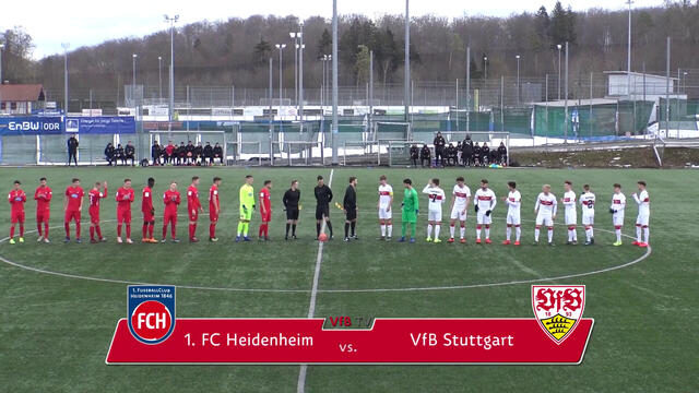 Highlights U19: 1. FC Heidenheim - VfB Stuttgart