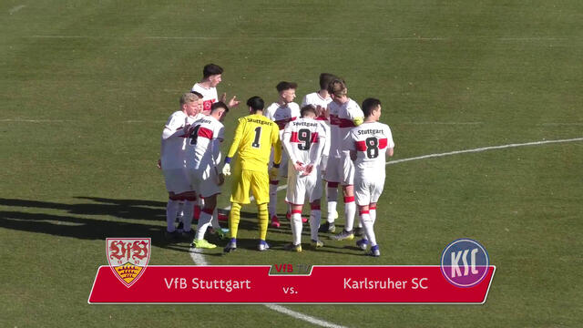 Highlights U19: VfB Stuttgart - Karlsruher SC
