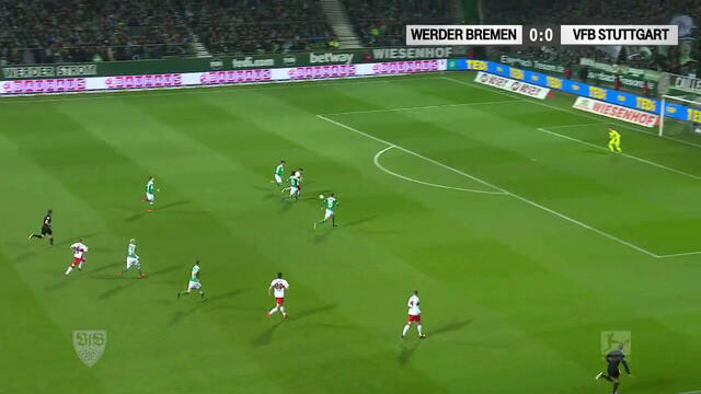 Highlights: Werder Bremen  - VfB Stuttgart