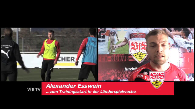 Der Start in die Länderspielwoche mit Alexander Esswein
