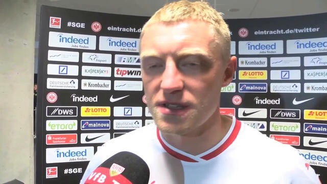 Die Interviews nach dem Spiel bei Eintracht Frankfurt