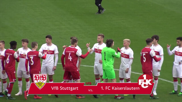 Highlights U19: VfB Stuttgart - 1. FC Kaiserslautern