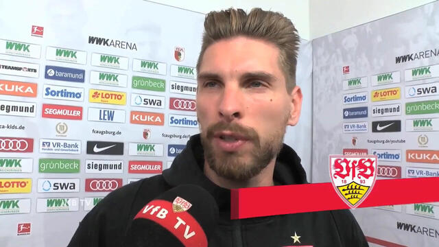 Ron-Robert Zieler nach dem Spiel in Augsburg