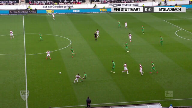 Highlights: VfB Stuttgart - M'gladbach