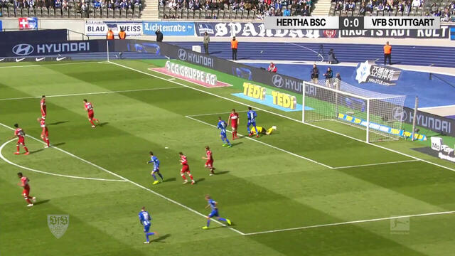Highlights: Hertha BSC - VfB Stuttgart