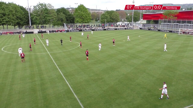 Highlights U19: VfB Stuttgart - 1. FC Nürnberg