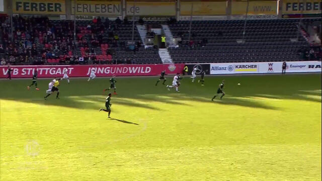 U19-Halbfinal-Hinspiel: VfB Stuttgart - VfL Wolfsburg