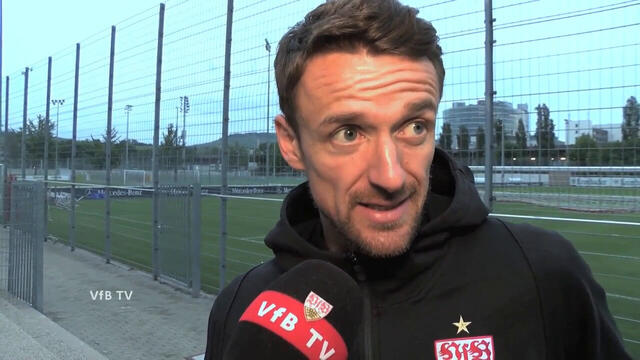 Christian Gentner nach der Rückkehr aus Gelsenkirchen