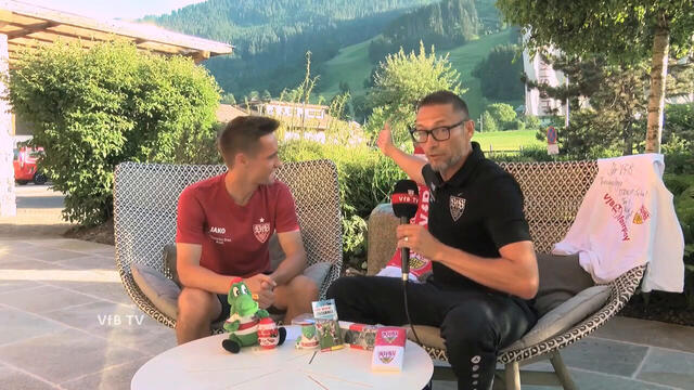 "Streif-Schuss" mit Philipp Klement