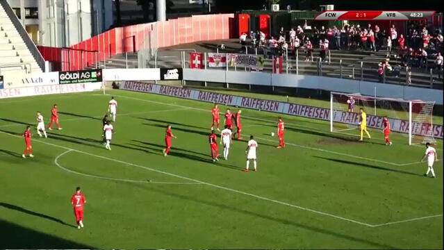 2. Halbzeit: FC Winterthur – VfB Stuttgart