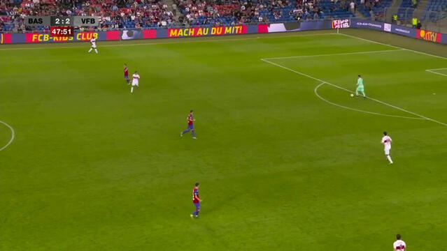 2. Halbzeit: FC Basel – VfB Stuttgart