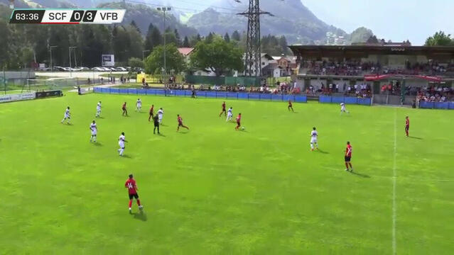 2. Halbzeit: VfB - SC Freiburg