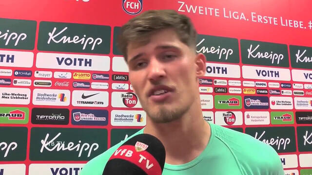 Die Interviews nach dem Spiel beim 1. FC Heidenheim