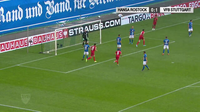 Highlights: Hansa Rostock - VfB Stuttgart