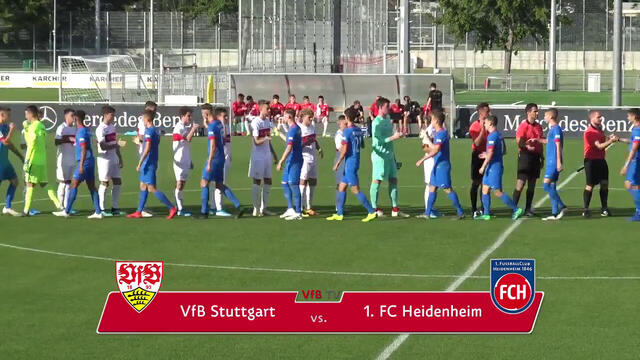 Highlights U19: VfB Stuttgart - 1. FC Heidenheim