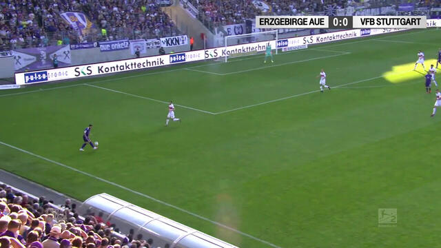 Highlights: Aue - VfB Stuttgart