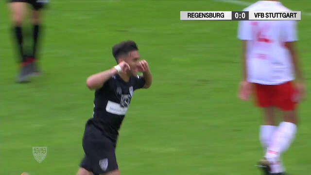 Highlights: Jahn Regensburg - VfB Stuttgart