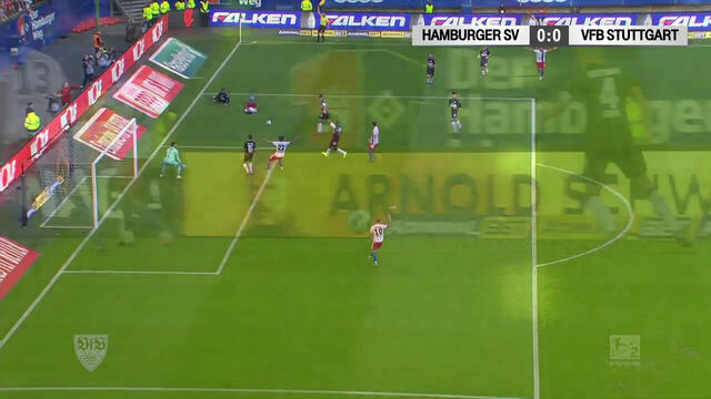 Highlights: Hamburger SV  - VfB Stuttgart