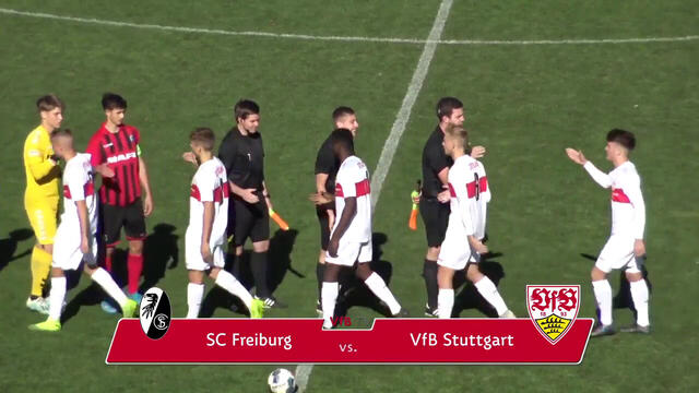 Highlights U17: SC Freiburg - VfB Stuttgart