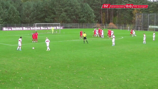 Highlights U19: 1. FC Kaiserslautern - VfB Stuttgart